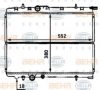 BEHR HELLA SERVICE 8MK 376 718-131 Radiator, engine cooling